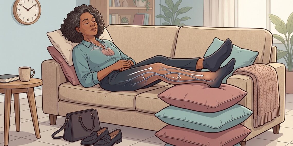 Elevar as pernas por 15 minutos no fim do dia: por que é recomendado e quando é melhor fazê-lo