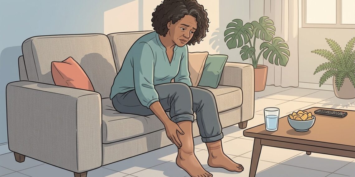 O inchaço nas pernas ao fim do dia não se resume apenas ao calor ou tempo em pé, mas sim na maioria à má circulação venosa e retenção de sódio no organismo