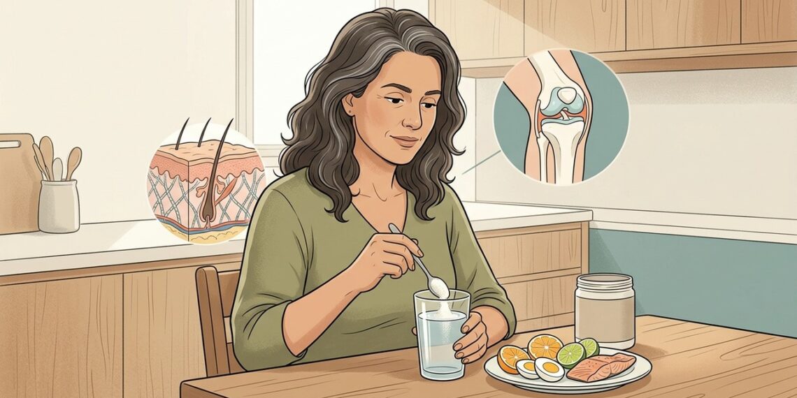 Qual tipo de colágeno é melhor absorvido pelo intestino e é o mais recomendado para melhorar a saúde da pele e das articulações