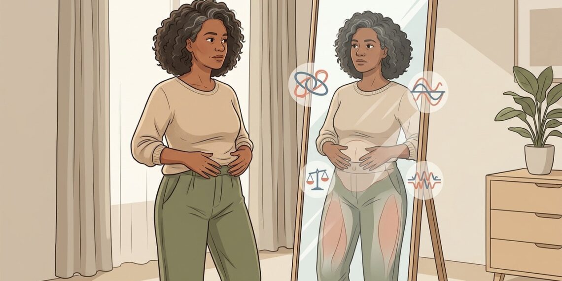 O ganho de peso na meia-idade não se deve apenas ao excesso de calorias, mas também à queda hormonal, que reduz a massa muscular e diminui o gasto energético em repouso
