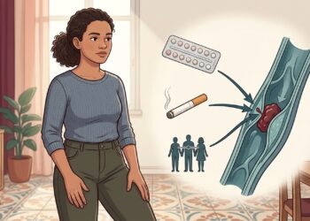 Anticoncepcional, tabagismo e histórico familiar formam uma combinação que eleva o risco de trombose em mulheres jovens