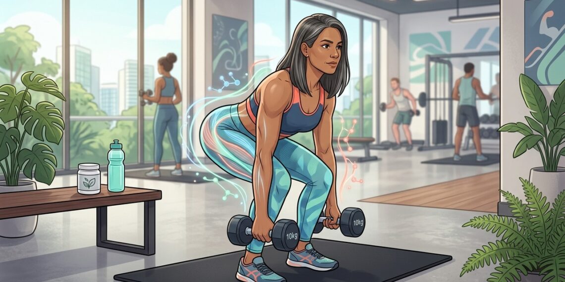 Como a creatina atua no ganho de força muscular e quando os primeiros resultados aparecem?