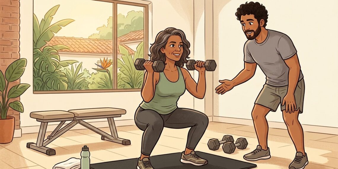 Por que quem faz musculação 2 vezes por semana vive mais e melhor depois dos 40
