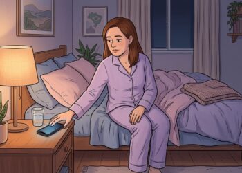 A insônia em adultos não se deve apenas ao café, mas também à luz das telas à noite, que atrasa a liberação de melatonina pelo cérebro