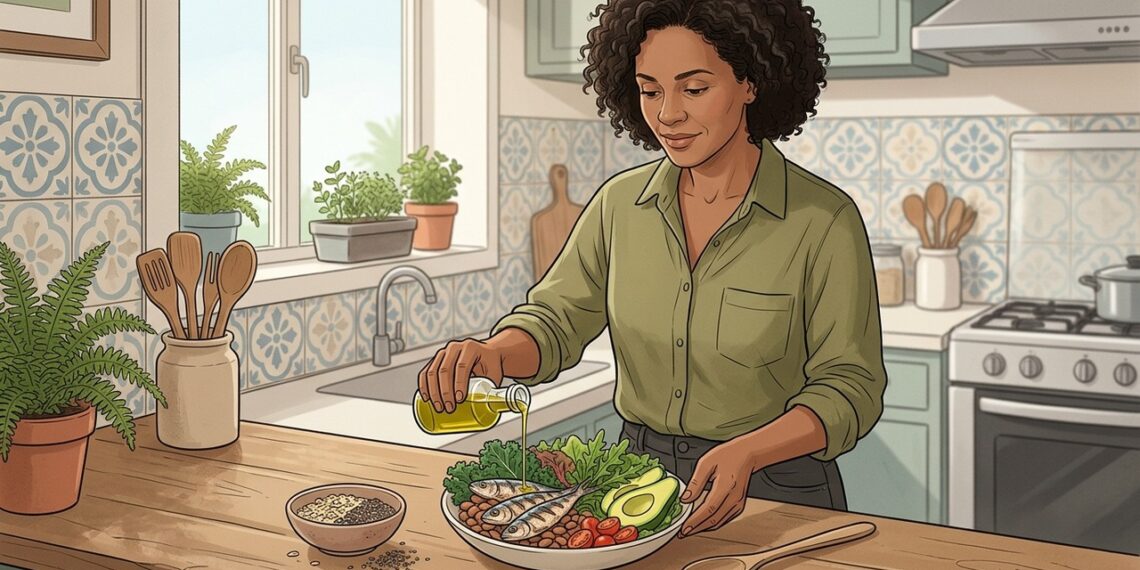 Alimentos ricos em fibras e ômega 3 que ajudam no controle do colesterol em pessoas com histórico familiar