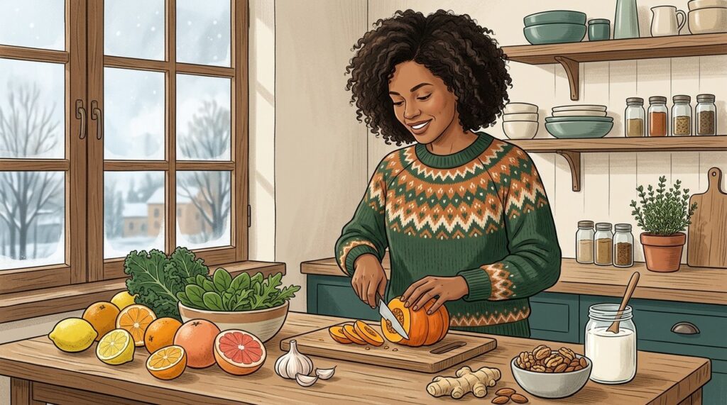 Nutrientes consumidos regularmente ajudam o organismo a enfrentar o inverno.