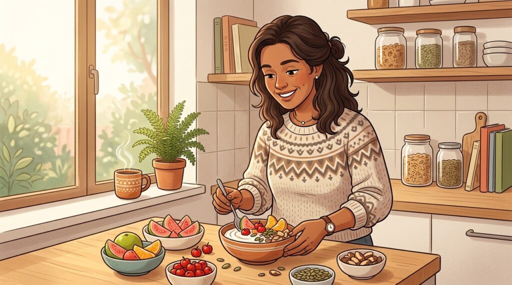 Alimentos ricos em vitaminas e minerais ajudam a sustentar a imunidade durante o inverno.