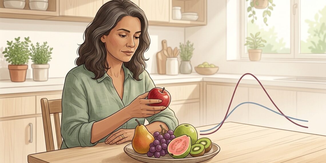 Fruta com casca ou sem casca: como essa escolha muda a resposta da glicose em quem tem diabetes