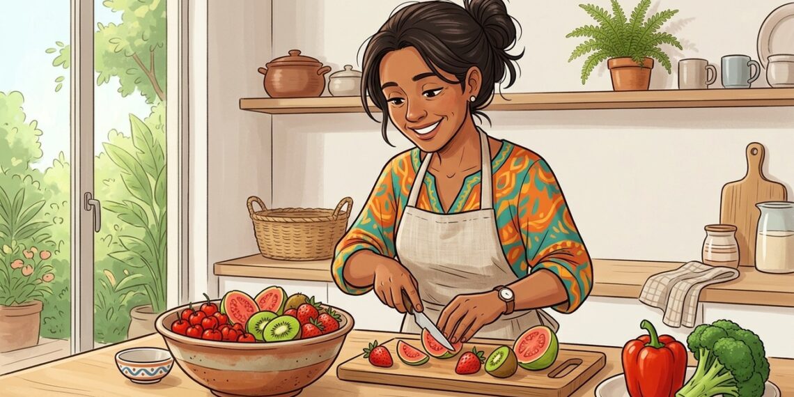 A maioria das pessoas foca em laranja e limão quando pensa em vitamina C, mas é importante variar a fonte para também obter antioxidantes e proteger a pele