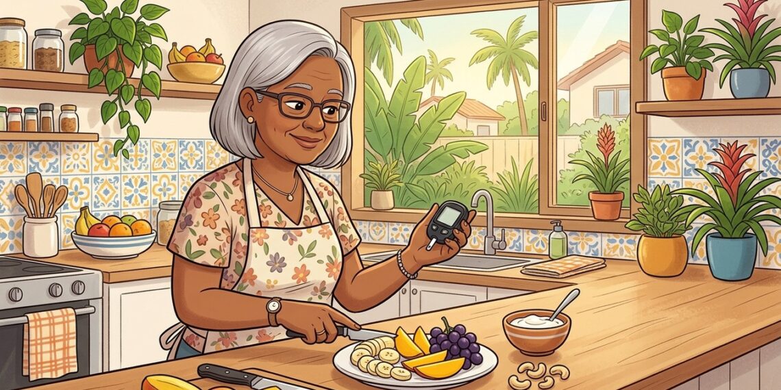 Banana, manga e uva são proibidas no diabetes? O que a ciência diz sobre frutas mais doces
