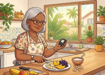 Banana, manga e uva são proibidas no diabetes? O que a ciência diz sobre frutas mais doces