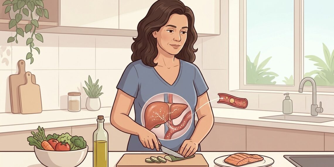 O colesterol alto não depende só da gordura da dieta, o fígado produz a maior parte do colesterol que circula no sangue