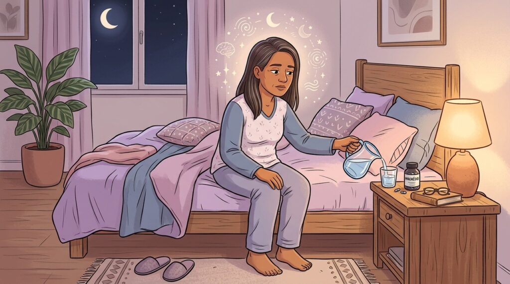 Alimentação, rotina e magnésio podem contribuir para noites de sono mais tranquilas.