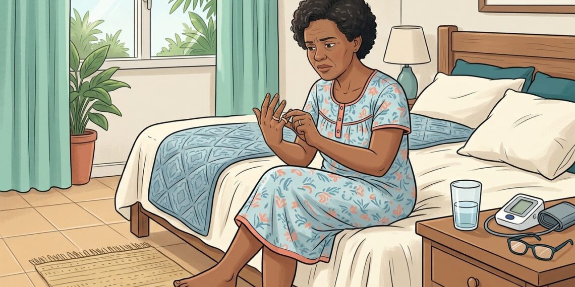 Acordar com as mãos inchadas e sentir os anéis apertados com frequência pode ser um dos primeiros sinais de retenção de líquidos por problemas nos rins