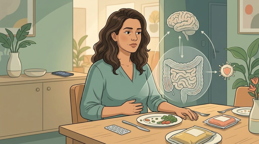 Hábitos discretos podem alterar a microbiota e repercutir no humor e imunidade.