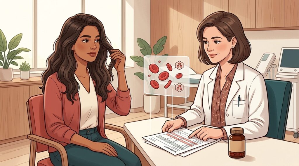 Gestação, menstruação intensa e pós-parto aumentam o risco de deficiência de ferro.