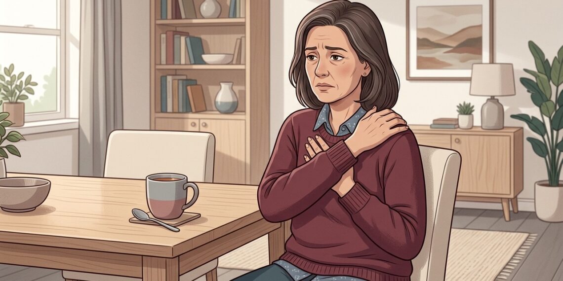 A dor no ombro nem sempre é tendinite: quando falta de ar e enjoo podem apontar para o coração em mulheres