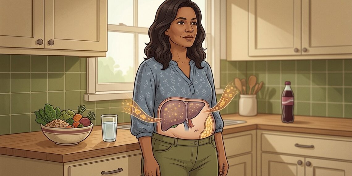 Gordura no fígado pode aparecer mesmo em pessoas que não bebem e a barriga não precisa doer para isso acontecer