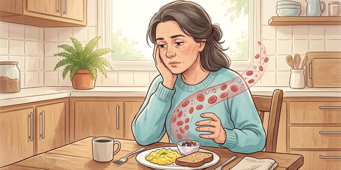 A fadiga constante não se deve apenas à falta de sono, mas sim à deficiência de vitamina B12 que compromete a produção de energia nas células