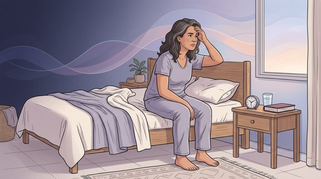 Alterações de sono, humor e menstruação ajudam a reconhecer a perimenopausa mais cedo.