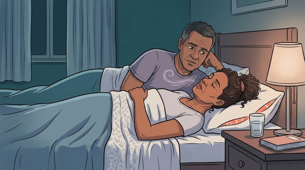 Pausas respiratórias noturnas podem interromper o sono sem que a pessoa perceba.