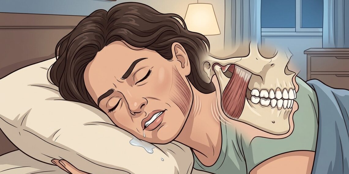 Acordar com o travesseiro molhado de saliva e dor no maxilar com frequência pode ser um dos primeiros sinais de bruxismo do sono
