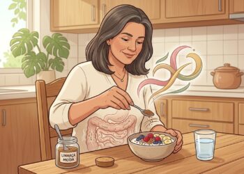 Como o consumo diário de linhaça afeta o equilíbrio hormonal e a saúde intestinal