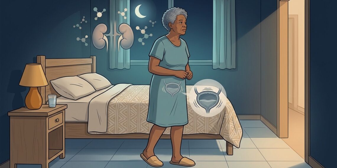 Urinar muito à noite não se deve apenas a beber muita água, mas sim, na maioria, a fatores como bexiga hiperativa ou a idade