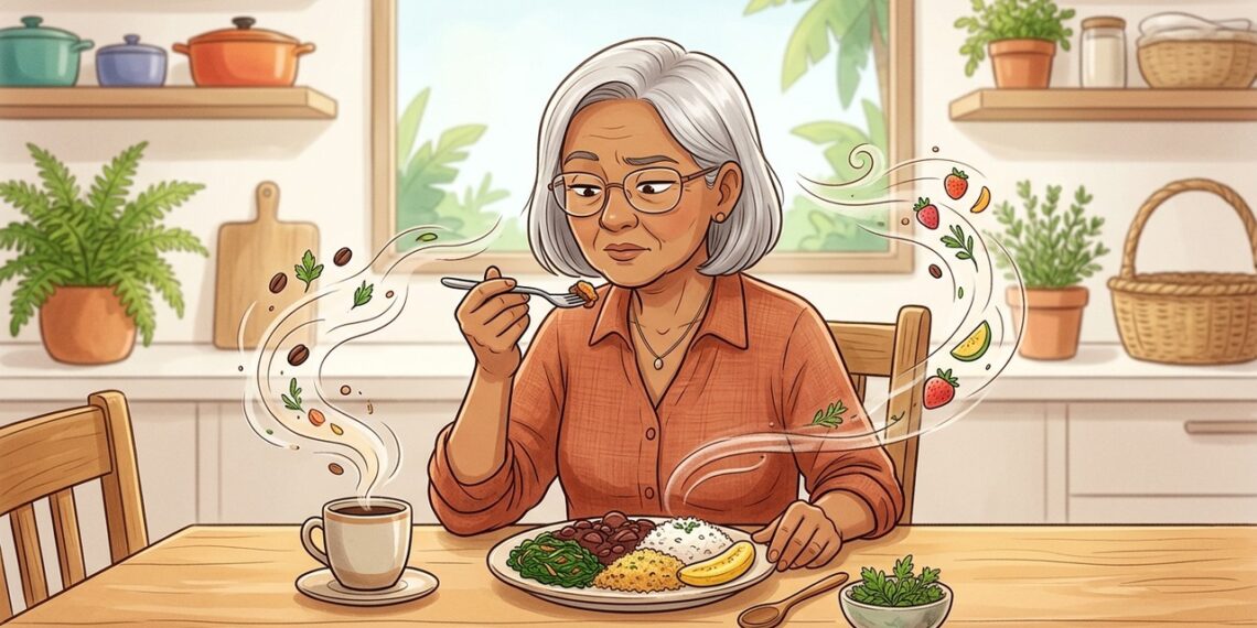 Por que a comida parece ter menos sabor com o passar dos anos mesmo sem nenhum problema de saúde
