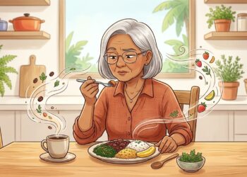 Por que a comida parece ter menos sabor com o passar dos anos mesmo sem nenhum problema de saúde