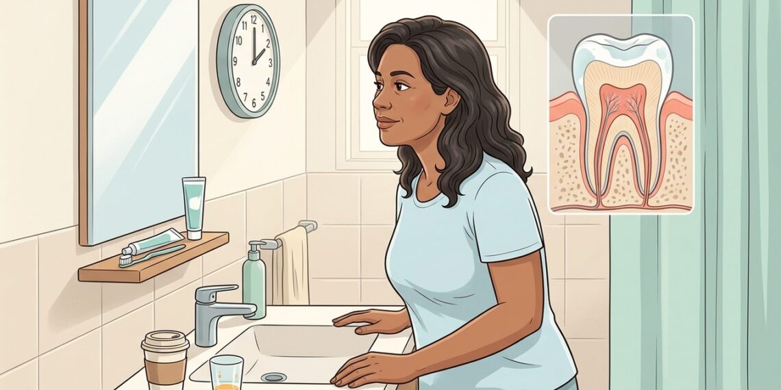 Qual é o momento correto para escovar os dentes, antes ou depois do café da manhã?