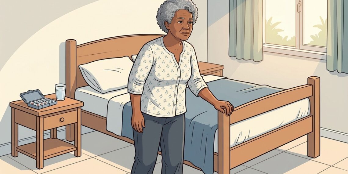 A sensação de tontura ao levantar da cama não ocorre apenas por pressão baixa, mas sim na maioria pela hipotensão postural ligada à desidratação e uso de certos remédios