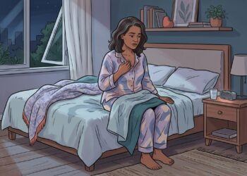 Acordar com o pijama molhado de suor pode ser diferente de simplesmente sentir calor durante a noite