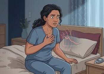 Hipoglicemia noturna em quem tem diabetes pode ser uma causa esquecida de despertares na madrugada