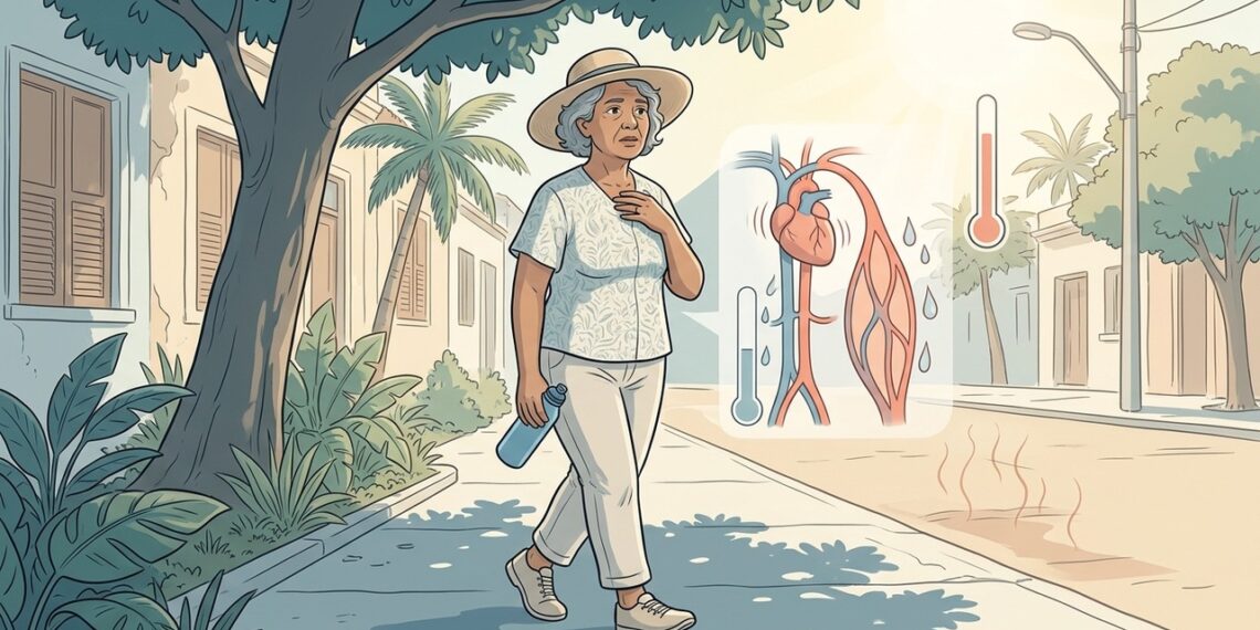 Ondas de calor causadas pelo El Niño aumentam o risco cardiovascular, especialmente em quem tem pressão alta ou usa certos medicamentos