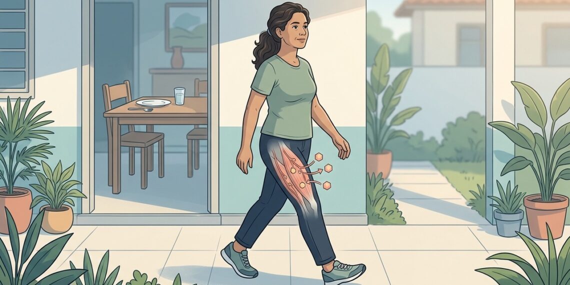 Caminhar logo depois das refeições ajuda os músculos a usarem a glicose e pode melhorar a resposta do corpo após comer