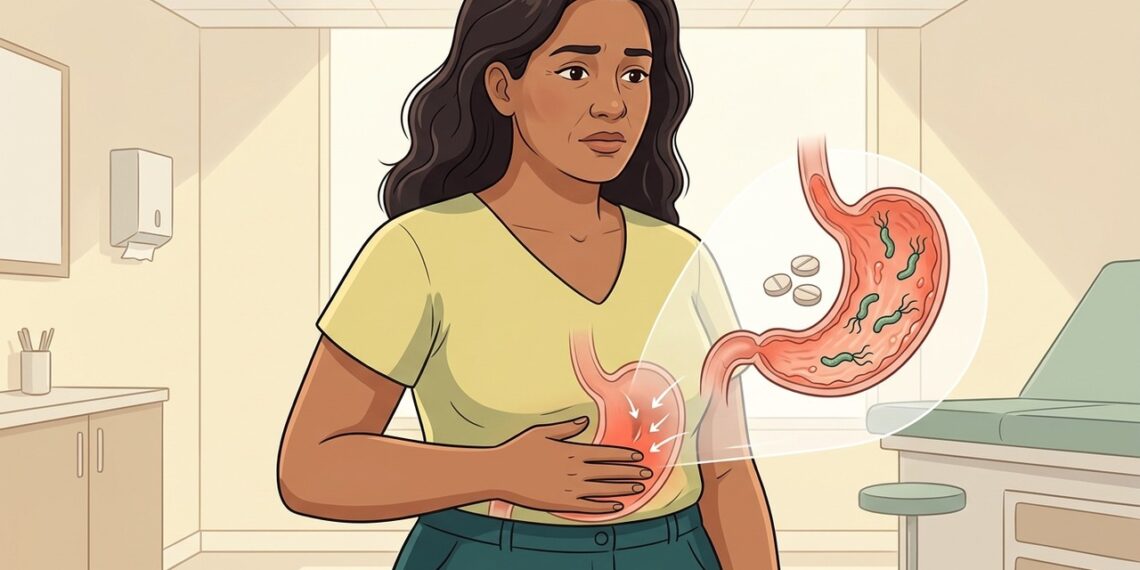 A gastrite persistente não se deve apenas ao consumo de café, mas sim, na maioria, à infecção pela bactéria Helicobacter pylori e ao uso frequente de anti-inflamatórios