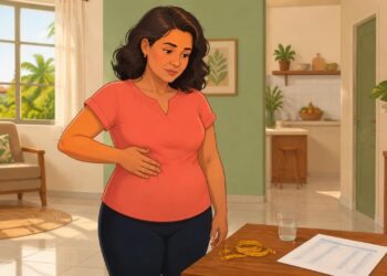 A barriga inchada persistente não se deve apenas à gordura localizada, mas sim em alguns casos ao acúmulo de gordura no fígado que pede avaliação médica