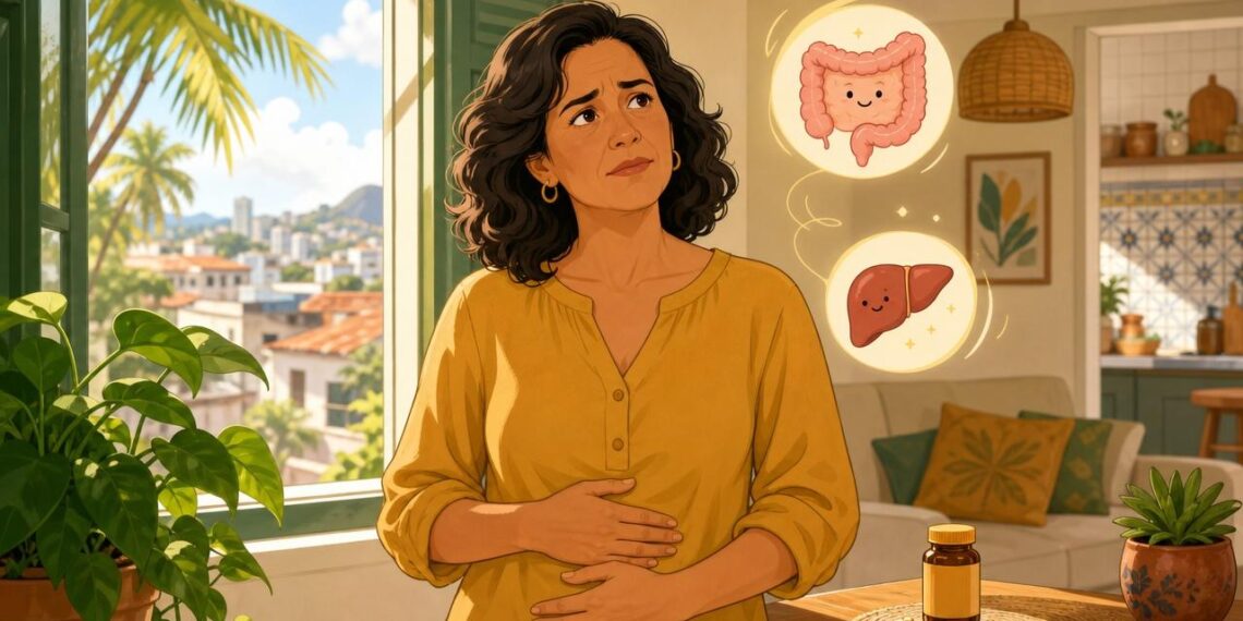 A falta de vitamina D no organismo geralmente não se deve à falta de exposição adequada ao sol, mas sim a problemas digestivos crônicos e silenciosos como inflamação intestinal ou irritação persistente do fígado