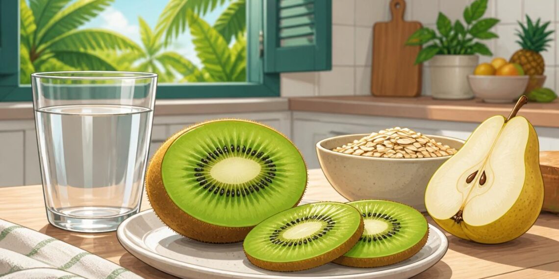 A melhor fruta para apoiar o intestino e reduzir a prisão de ventre naturalmente