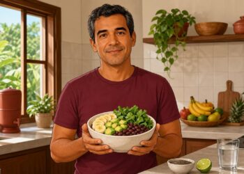 A pressão alta depois dos 40 anos não se deve somente ao sal da comida, mas sim ao baixo consumo diário de potássio e magnésio que equilibram o sódio dentro das células