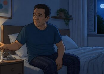 A vontade de urinar várias vezes à noite nem sempre é bexiga: às vezes é o primeiro sinal de apneia do sono ignorada