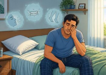 Acordar já cansado mesmo dormindo oito horas nem sempre é preguiça: sono fragmentado por apneia, bruxismo ou pernas inquietas