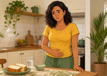 Aftas que voltam com frequência junto com diarreia e barriga inchada podem ser uma pista esquecida de doença celíaca