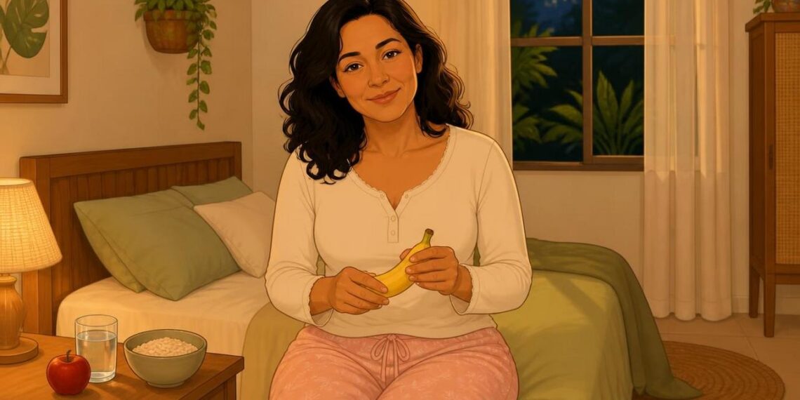 Banana ou maçã antes de dormir à noite: qual é superior para o sono profundo, o intestino e o controle da ansiedade