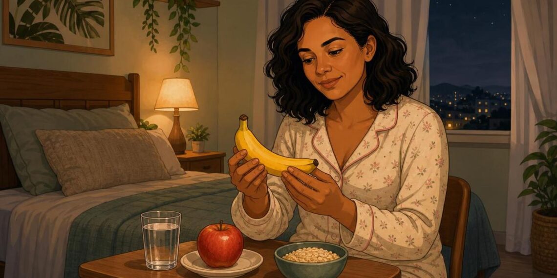 Banana ou maçã antes de dormir: qual é melhor para o sono, o intestino e o controle da ansiedade
