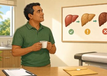 Café e fígado gorduroso: o que um estudo recente investigou sobre a melhora das enzimas hepáticas em pessoas com MASLD