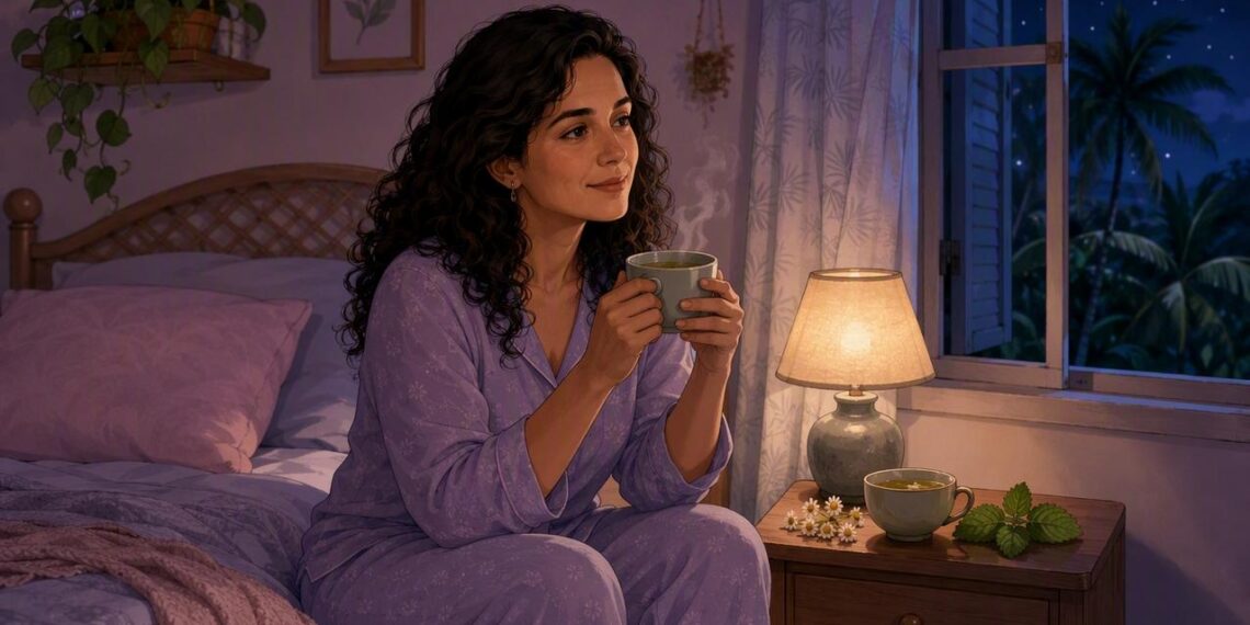 Chá de camomila ou chá de melissa antes de dormir: qual é superior para o sono e o controle da ansiedade