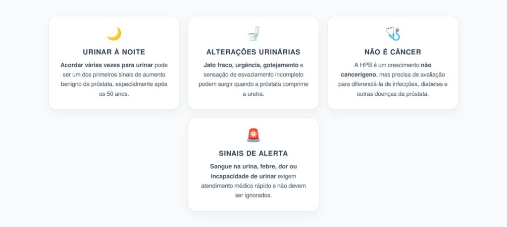 Hiperplasia Prostática Benigna: Sinais Urinários que Merecem Atenção
