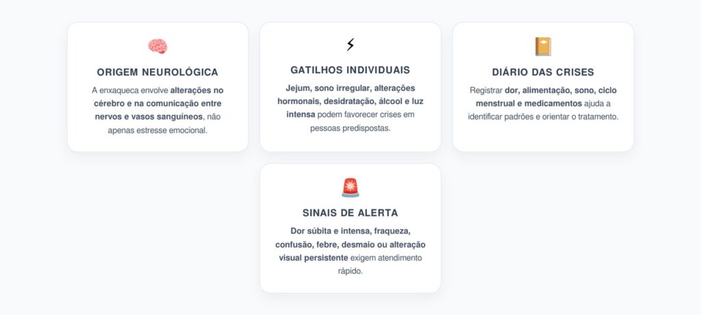 Enxaqueca Recorrente: Gatilhos, Sintomas e Sinais de Alerta